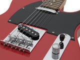 DiMavery TL-401 E-Gitarre (Rot)