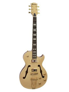 DiMavery LP-600 E-Gitarre (Natur Ahorn)
