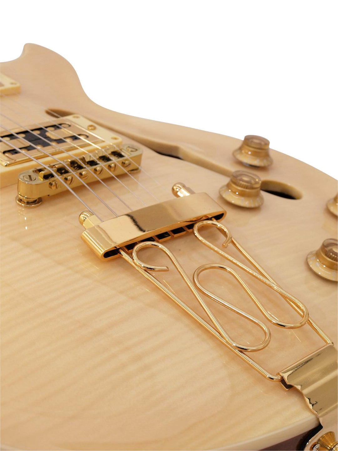 DiMavery LP-600 E-Gitarre (Natur Ahorn)