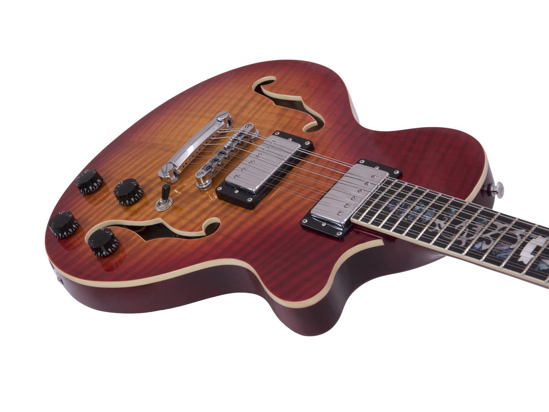 DiMavery LP-612 E-Gitarre (Sunburst)