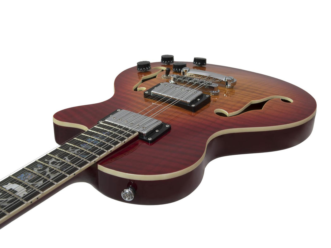 DiMavery LP-612 E-Gitarre (Sunburst)
