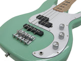 DiMavery PB-500 E-Bass, Surf Green