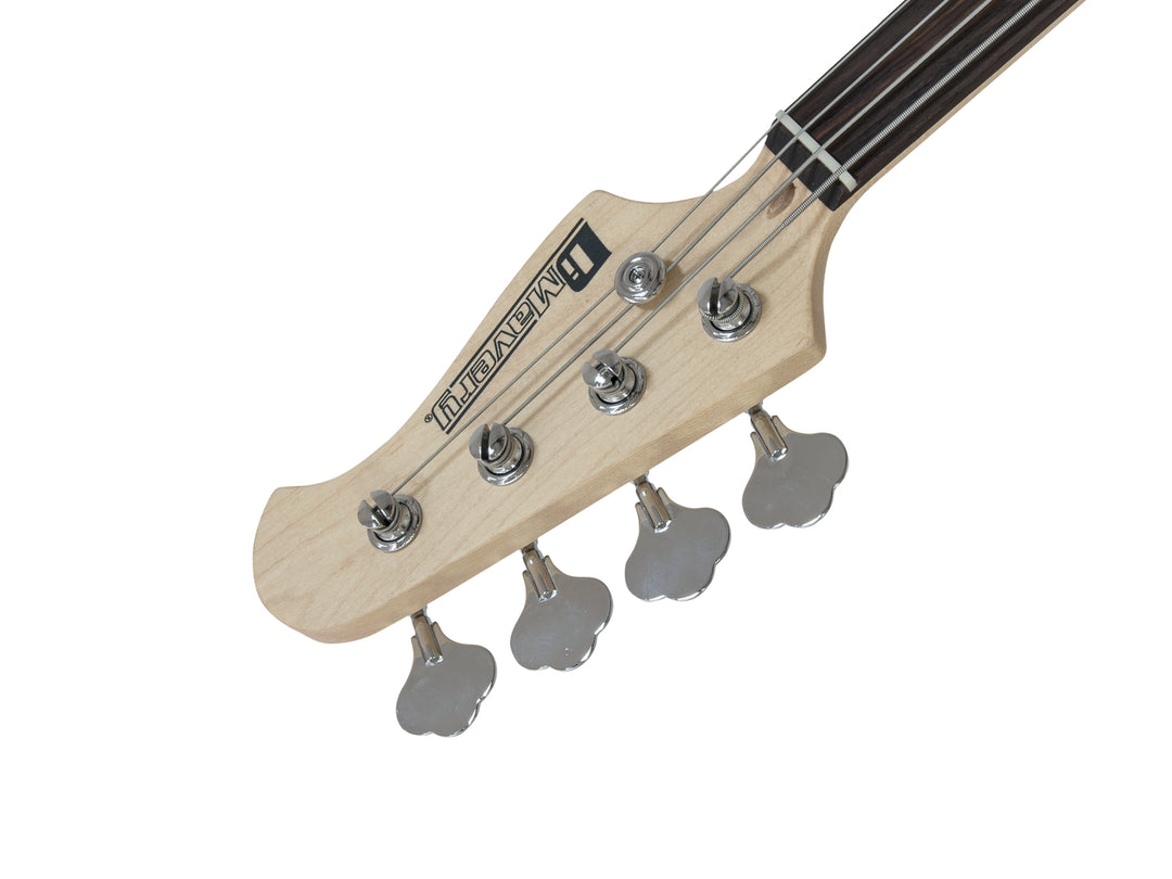 DiMavery MM-501 E-Bass, Fretless, Tobacco