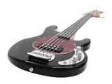 DiMavery MM-505 E-Bass, 5-saitig, Schwarz