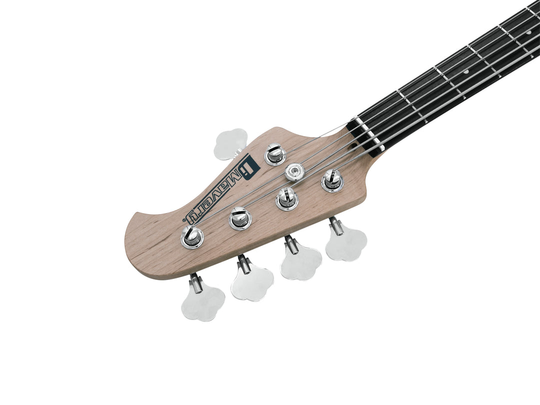 DiMavery MM-505 E-Bass, 5-saitig, Schwarz