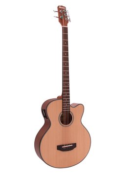 DiMavery AB-455 Akustikbass, 5-saitig, Natur