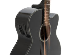DiMavery AB-455 Akustikbass, 5-saitig, Schwarz