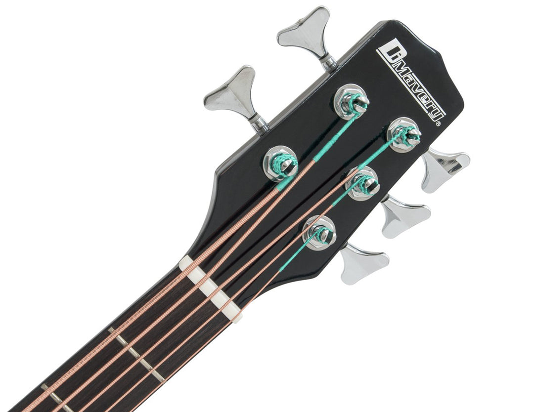 DiMavery AB-455 Akustikbass, 5-saitig, Schwarz