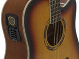 DiMavery DR-520 Westerngitarre (Sunburst)