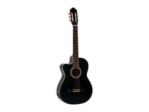 DiMavery CN-600L Konzertgitarre (Schwarz)