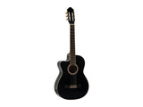 DiMavery CN-600L Konzertgitarre (Schwarz)