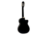 DiMavery CN-600L Konzertgitarre (Schwarz)