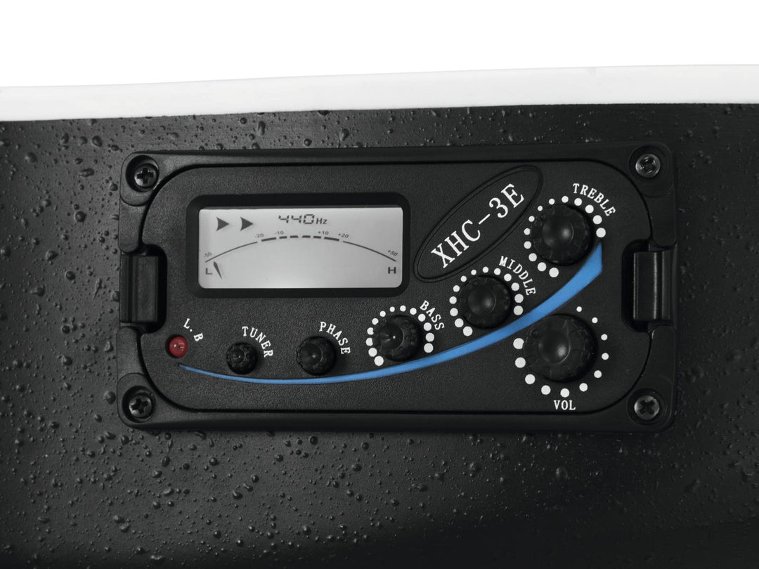 DiMavery RB-300 Roundback Gitarre (Schwarz)