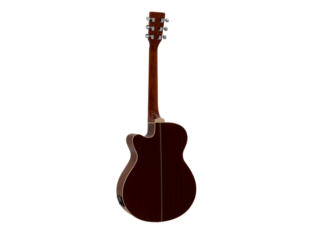 DiMavery AW-400 Westerngitarre (Sunburst)
