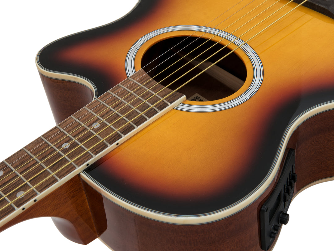 DiMavery AW-400 Westerngitarre (Sunburst)