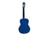 DiMavery AC-303 Konzertgitarre (Blau burst)