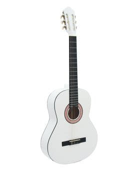 DiMavery AC-303 Konzertgitarre (Weiß)