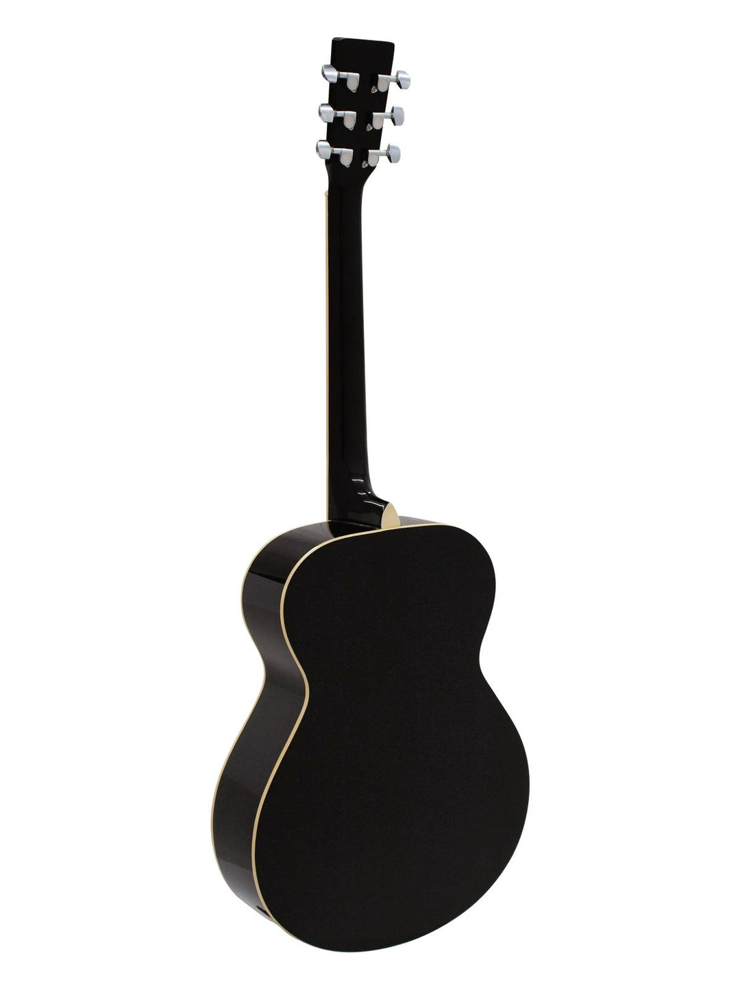DiMavery AW-303 Western Gitarre - Schwarz