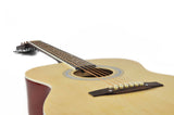 DiMavery AW-303 Western Guitar - Natur
