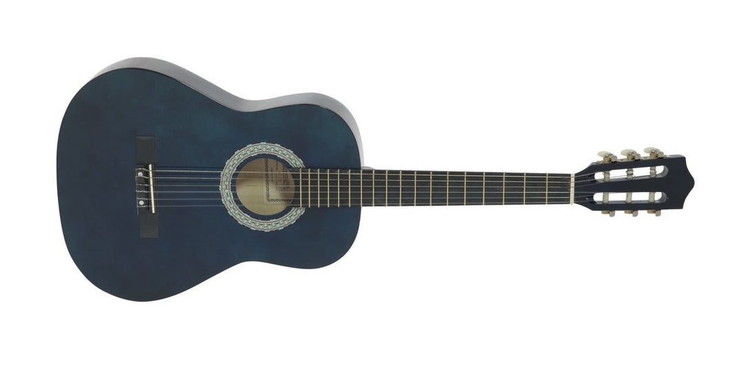 DiMavery AC-303 Konzertgitarre 3/4 (Blau)