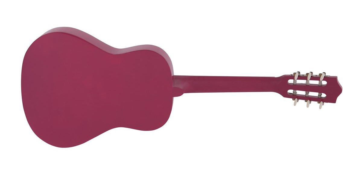 DiMavery AC-303 Classical Guitar 3/4, pink