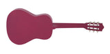 DiMavery AC-303 Classical Guitar 3/4, pink