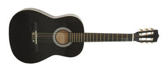 DiMavery AC-303 Konzertgitarre 3/4 (Schwarz)