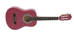 DiMavery AC-303 Konzertgitarre 1/2 (Pink)