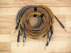DiMavery Instrumentenkabel, 3m, Schwarz/Silber