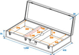DiMavery Flightcase für E-Bass, rechteckig