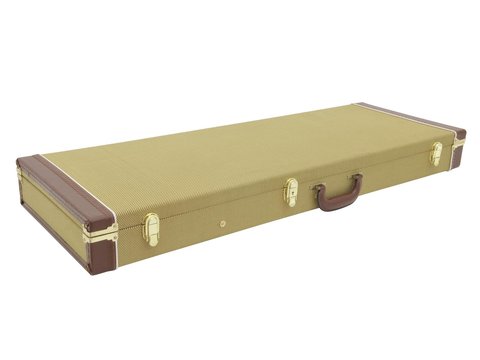 DiMavery Flightcase für E-Gitarre, Tweed