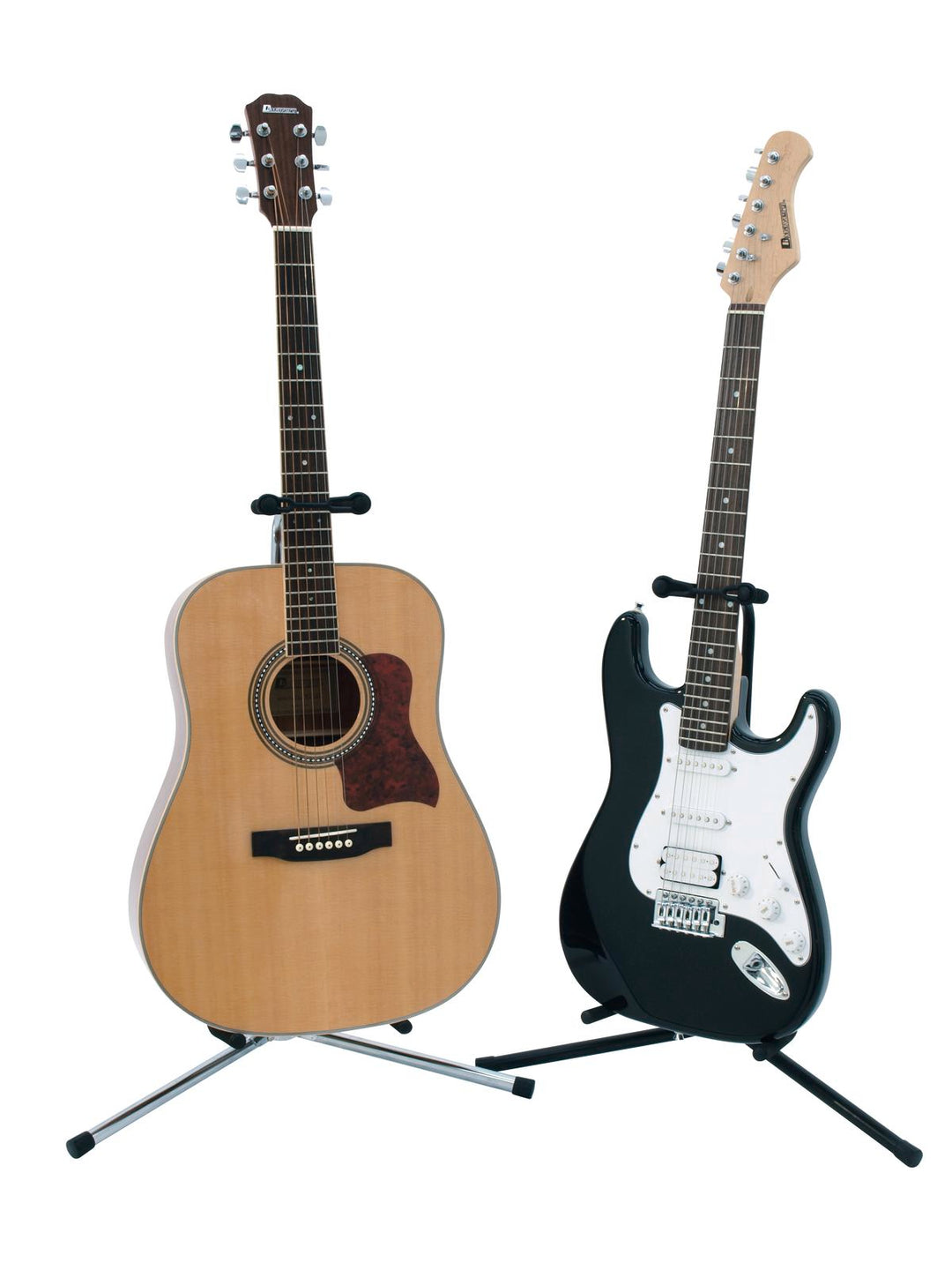 DiMavery Gitarrenständer Schwarz, ECO