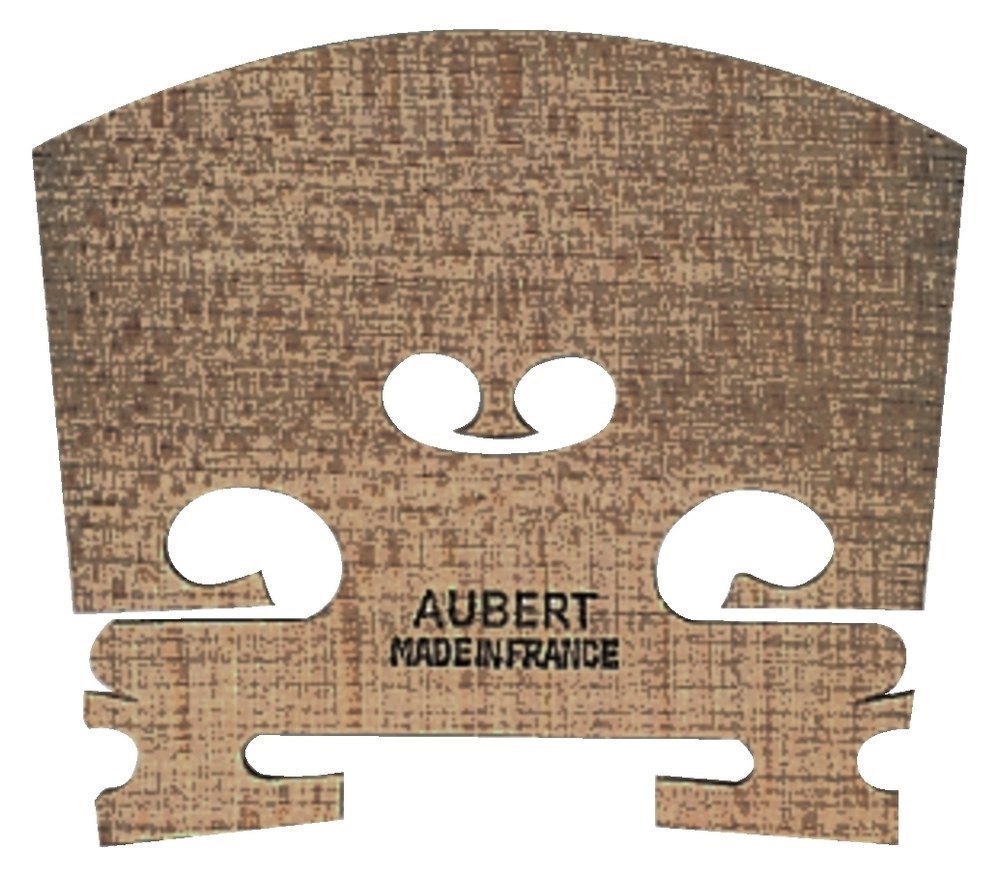 Aubert Mirror Cut Bratschensteg Modell 5, Fußbreite 48 mm