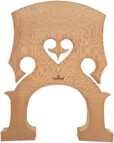 Teller Kontrabass Steg Modell Tourte - 4/4 5-saitig (Fußbreite 160)