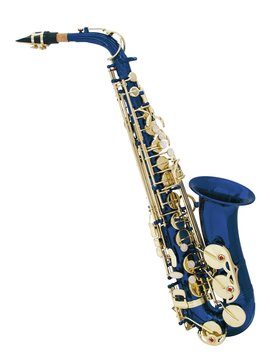 DiMavery SP-30 Eb Altsaxophon, Blau