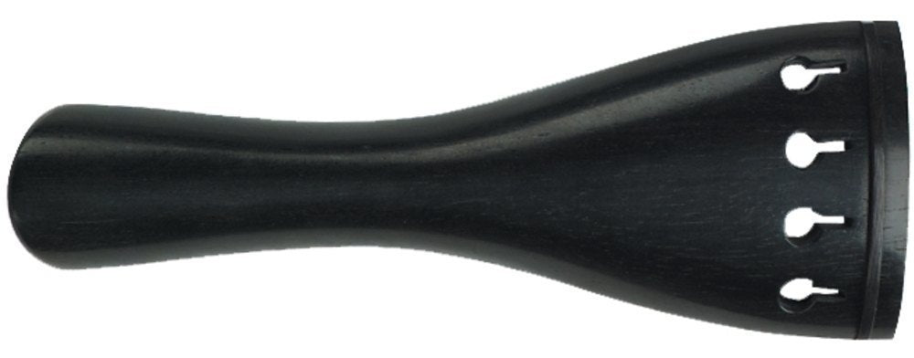 GEWA Saitenhalter aus Ebenholz für Geige 4/4, ausgehöhlt