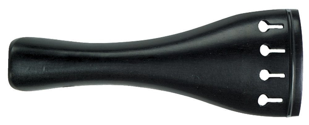 GEWA Bratschen-Saitenhalter aus Ebenholz, 125 mm, hergestellt in Indien