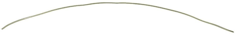 GEWA Saitenhalter-Schlinge für Kontrabass, Messingdraht, 60 cm