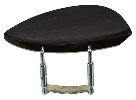 GEWA Kinnhalter Flach - Ebenholz 1/2