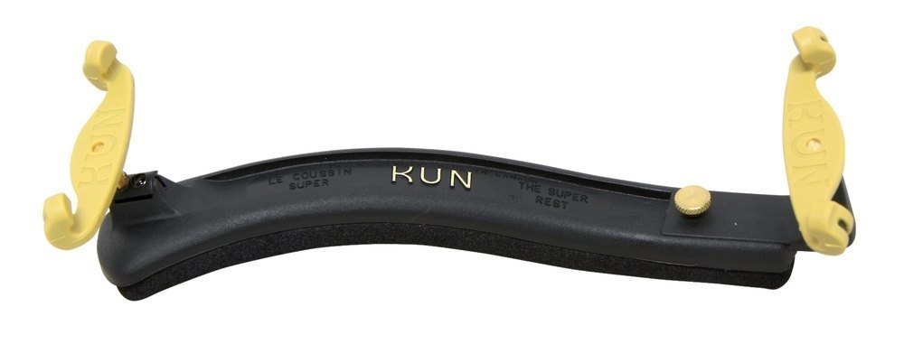 Kun Super Schulterstütze für Geige 3/4 und 1/2, besonders leicht