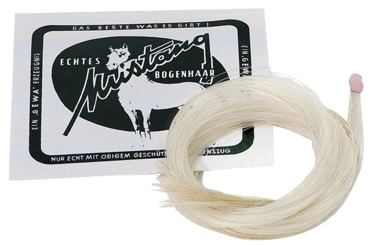 GEWA Geigen/Viola Bogenhaar Mustang - Einzelschicht, extra stark