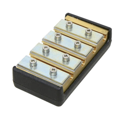 Herdim Schraubenspitzen für Violine, vierteilig, Konus 1:30