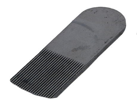 Herdim Zahnung Hobel - 8 mm Gewölbte Sohle
