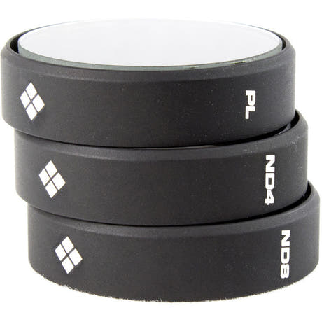 PolarPro DJI Phantom 3, 3er-Pack Filter PL, ND4, ND8 für DJI Phantom 3