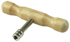 GEWA Stimmschlüssel für Konzertzither, Vierkant 4,5 mm, T-Griff