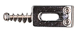 Partsland Sättel Stratocaster Modelle - 10,8 mm breit, Chrom