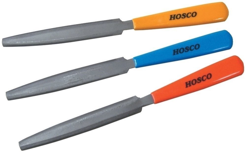 Hosco japanische Sattelfeilen für akustische Guitar, 3er-Set