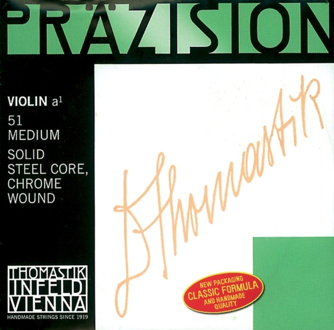 Thomastik-Infeld Geigen Saiten Präzision Stahl Vollkern - Medium (51)