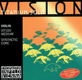 Thomastik-Infeld Geigen Saiten Vision Titanium solo synthetischer Kern - Medium (VIT100)