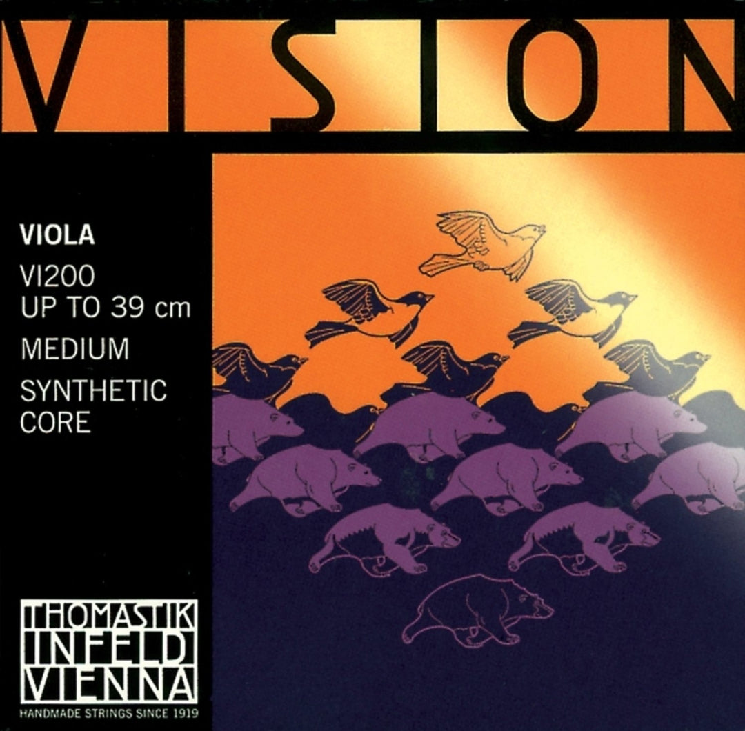 Thomastik-Infeld Saiten für Viola Vision synthetischer Kern - Medium (VI200)